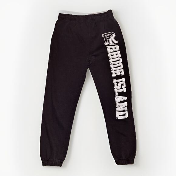 URI Rhode Island Rams Sweatpants MV Sport Black Joggers Women’s Small - Picture 1 of 4